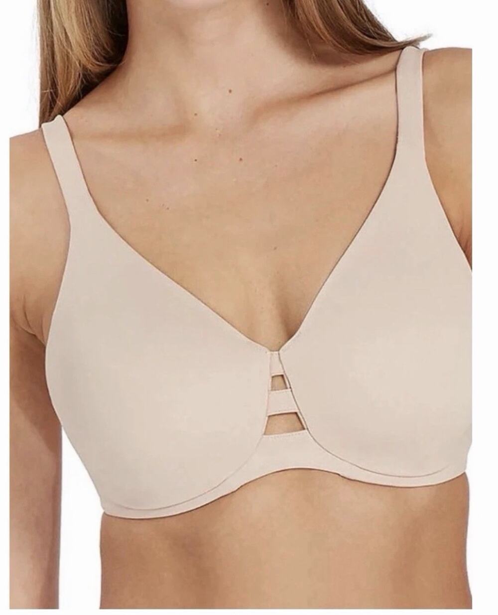 New SPANX Low Profile Minimizer Shaping Bra Vintage Rose 36DD 30035R NWT